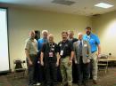 The panelists for Sunday's Amateur Radio Disaster and Emergency Communications panel. [Jen Glifort, photo]